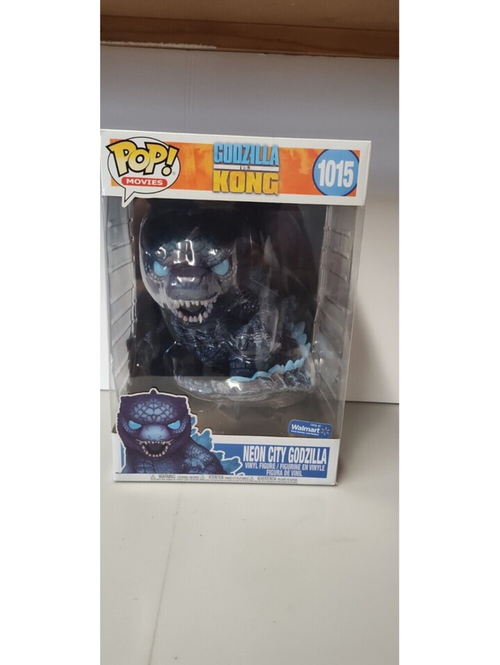 Funko Pop Neon City Godzilla #1015 10" Walmart Exclusive Godzilla vs Kong NIB